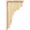 Ekena Millwork Pescadero Rough Sawn Corbel w/Backplate, Douglas Fir, 8"W x 12"D x 20"H COR08X12X20PEC01RDF - alternate 3
